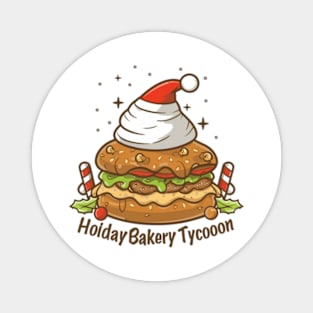 Festive Bakery Tycoon,christmas Magnet